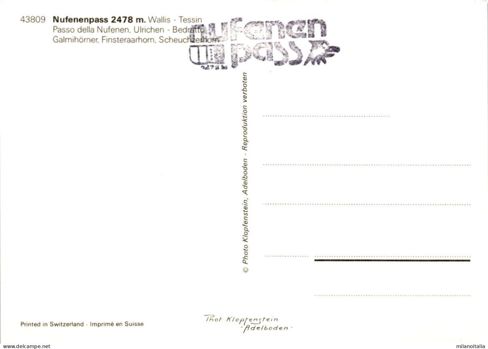 Nufenenpass (43809) - Ulrichen