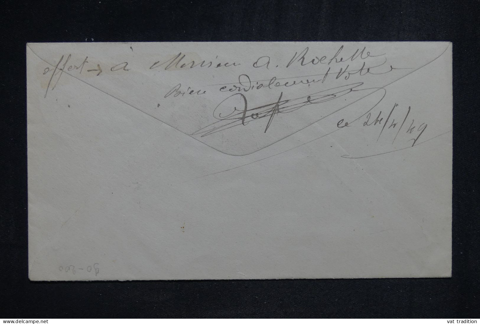 SAINT PIERRE ET MIQUELON - Enveloppe En Recommandé Pour La France En 1926 Avec Cachet PP 030 - L 153391 - Cartas & Documentos