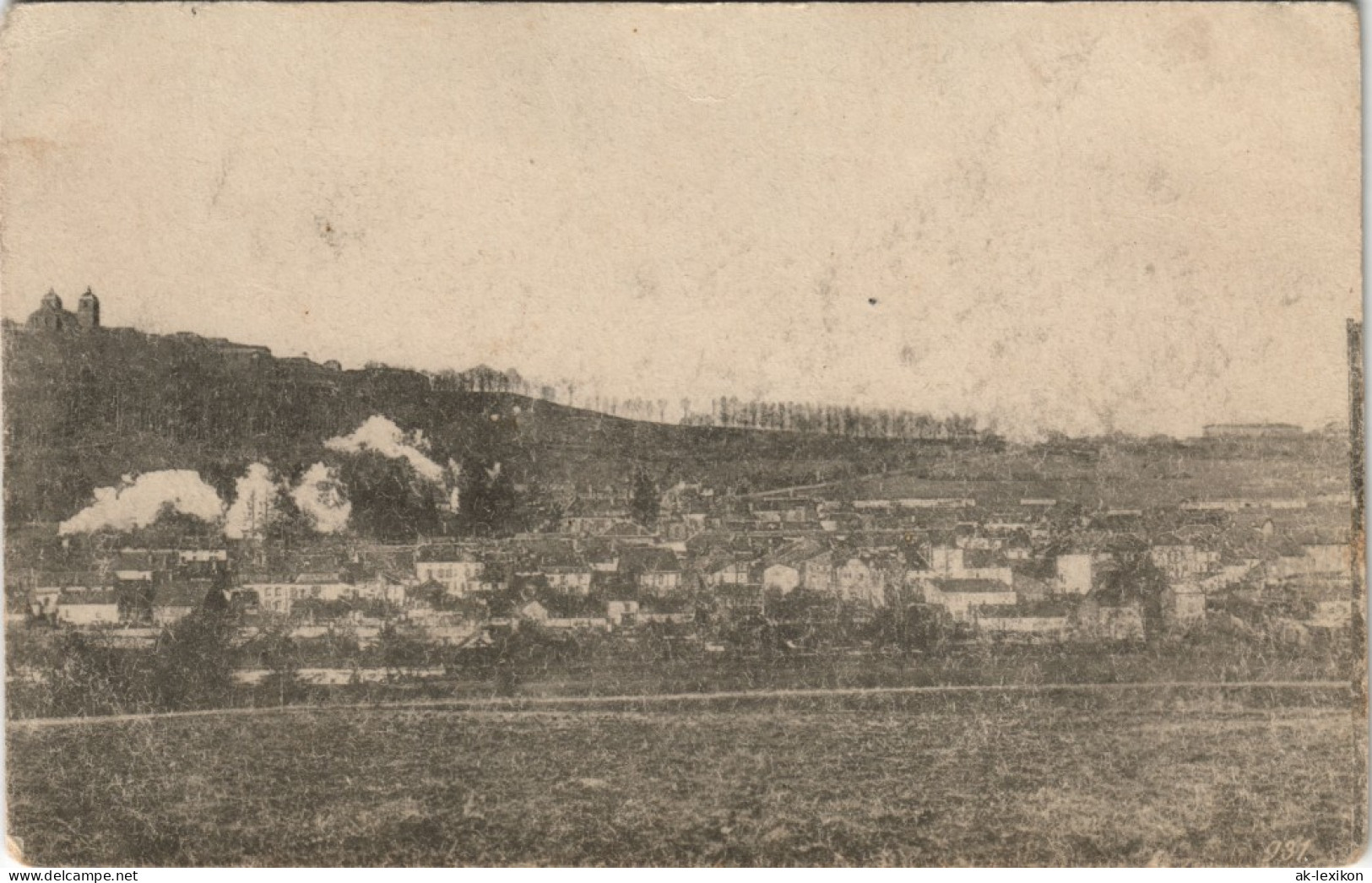 Montmedy Montmédy Militaria 1. Weltkrieg, Hintergrund Granat-Einschläge 1915 - Montmedy