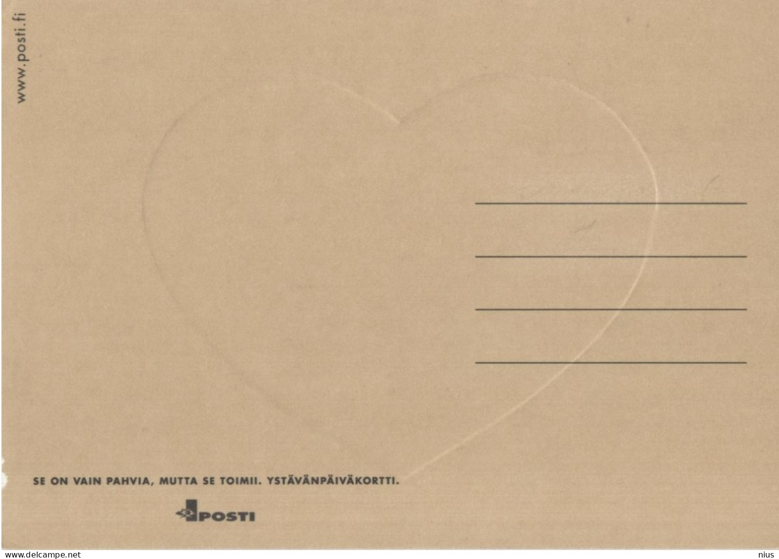 Finland Suomi 2008 Maximum Card, St. Valentine's Day, Heart - Maximum Cards & Covers