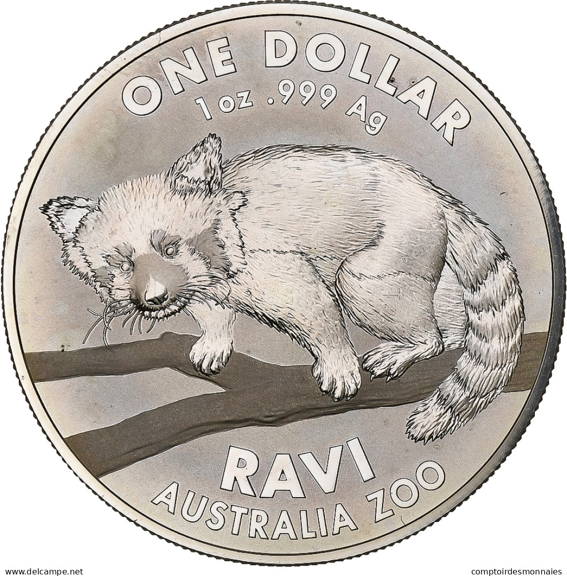 Australie, 1 Dollar, 1 Oz, Panda Roux, 2018, 1 Oz, Proof, Argent, SPL+ - South Australia