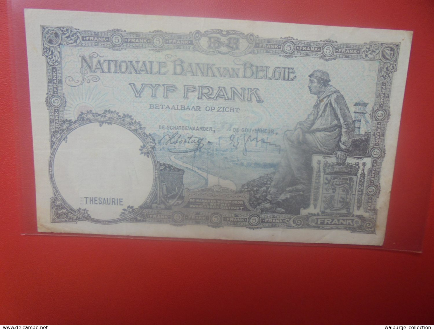 BELGIQUE 5 Francs 1938/88 Circuler (B.18/34) - 5 Franchi