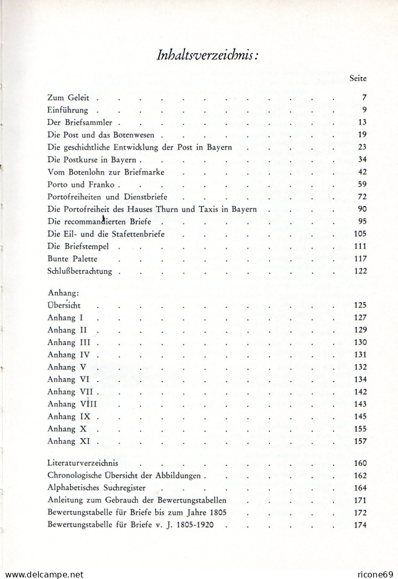 Eisenbeiß, W., Bayerische Post- Und Briefkunde, 175 S. Postgeschichte M. 74 Abb. - Sonstige & Ohne Zuordnung