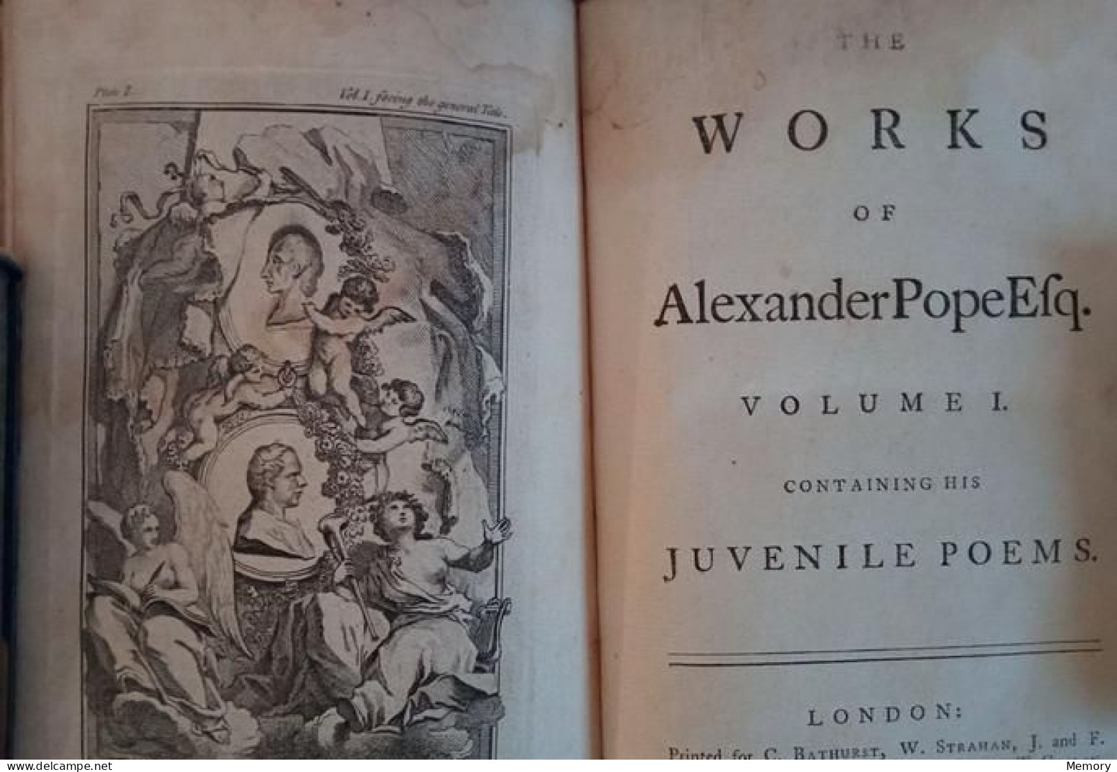 Whorks Of Alexander Pope - 1700-1799
