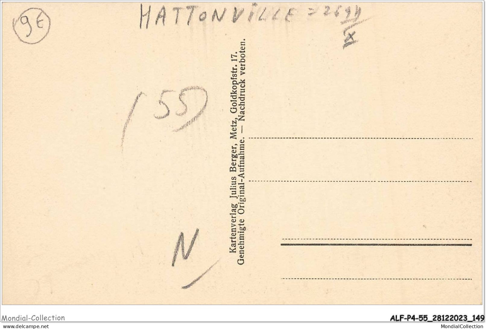 ALFP4-0375-55 - Hattonville   - Vigneulles Les Hattonchatel