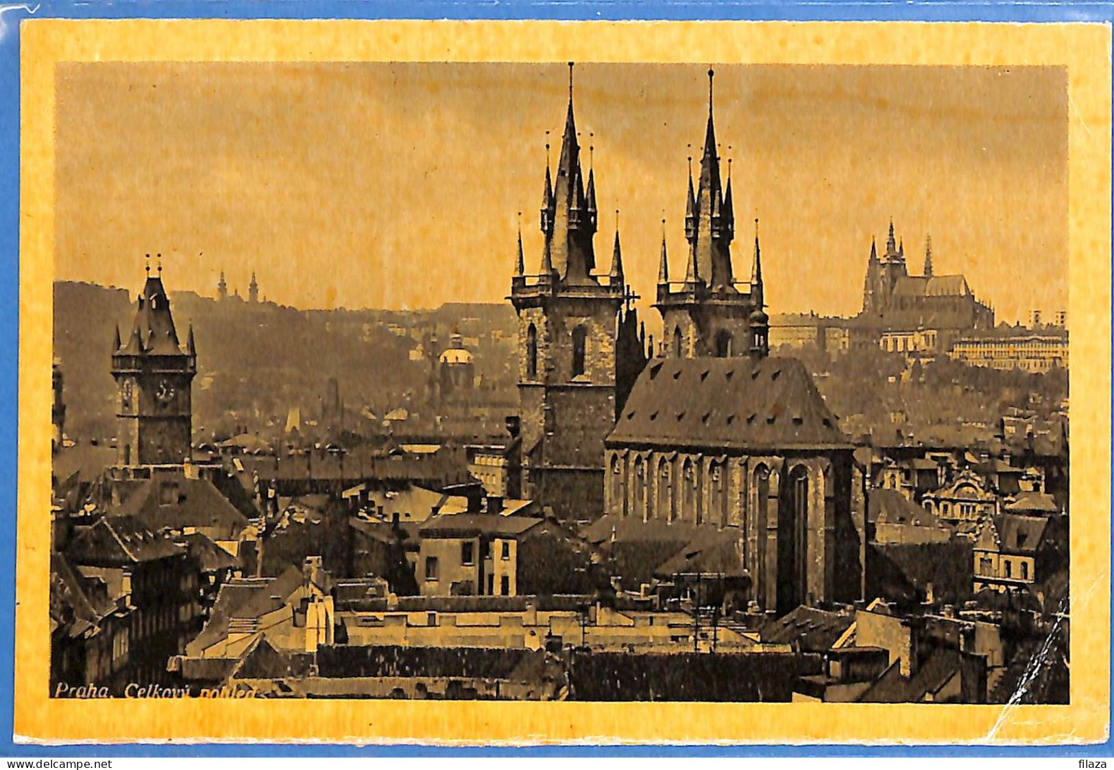 Böhmen Und Mähren 1941 - Carte Postale De Prague - G34601 - Cartas & Documentos