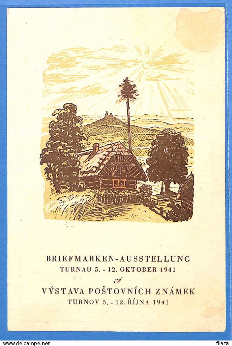 Böhmen Und Mähren 1941 - Carte Postale De Turnau - G34573 - Briefe U. Dokumente