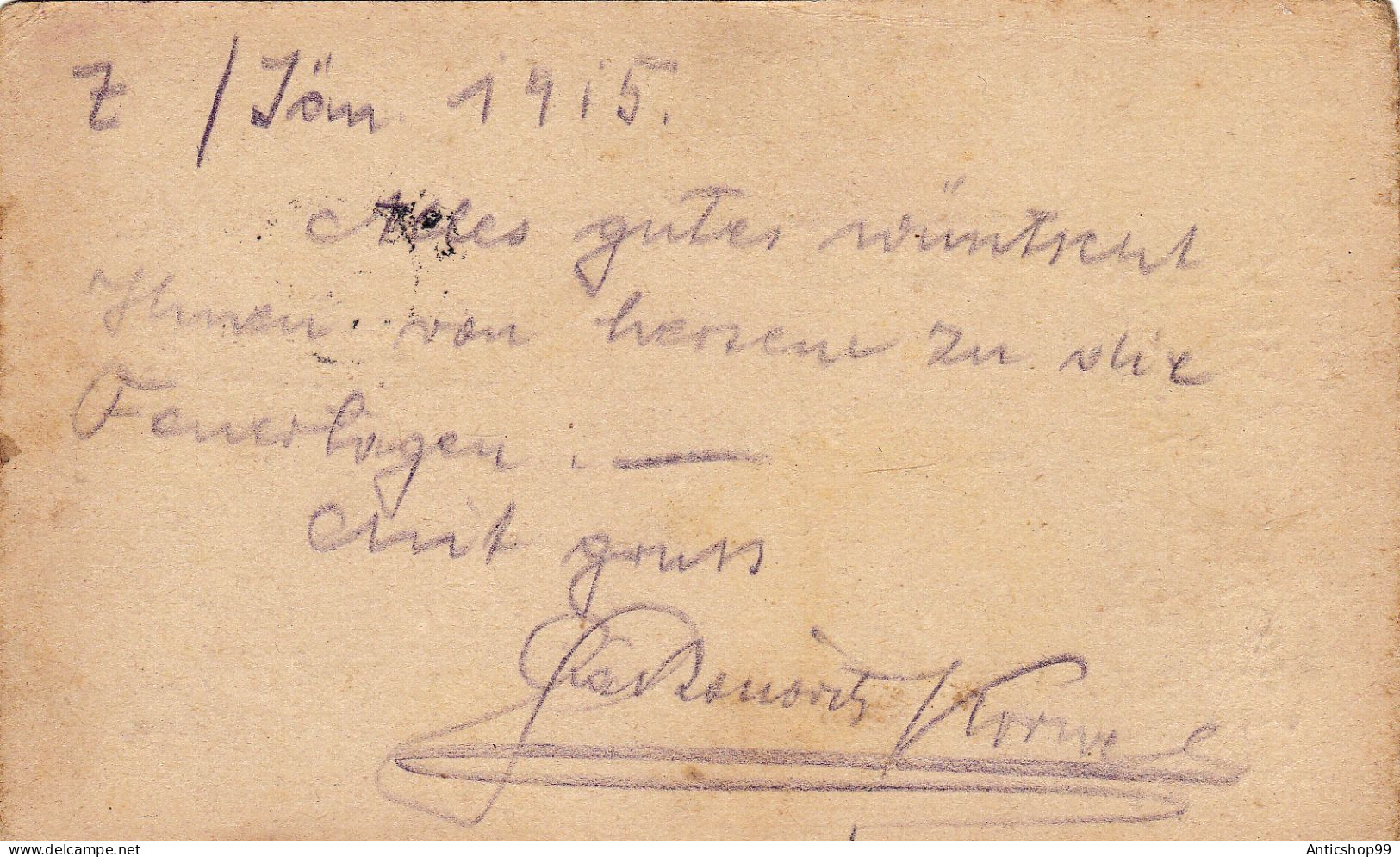 AUSTRO-HUNGARY FELDPOSTKARTE CENSORED ,WW1 KARANSEBES, ROMANIA - Cartas De La Primera Guerra Mundial