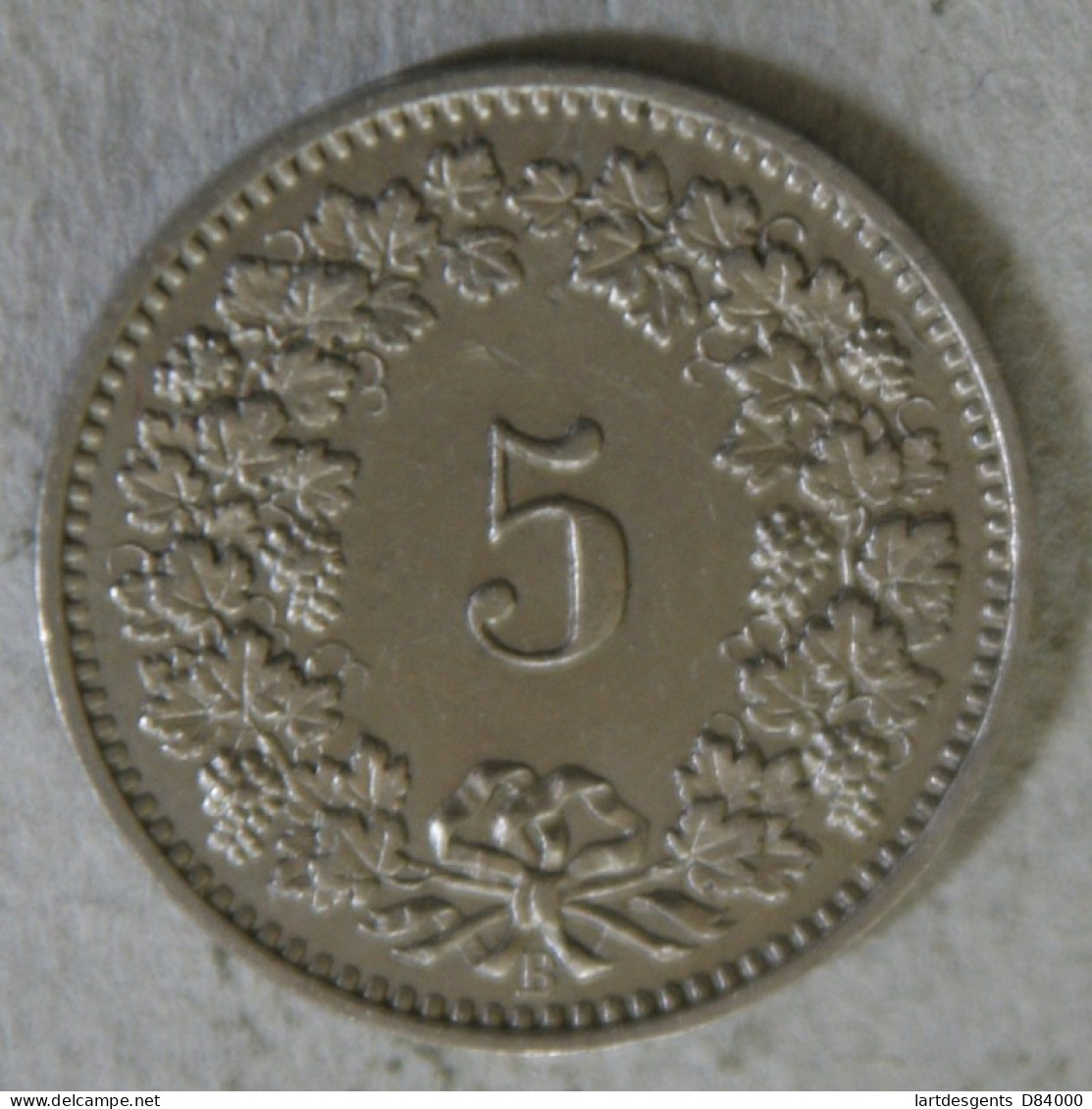 Suisse -  5 Rappen 1882 B TTB+ - Altri & Non Classificati