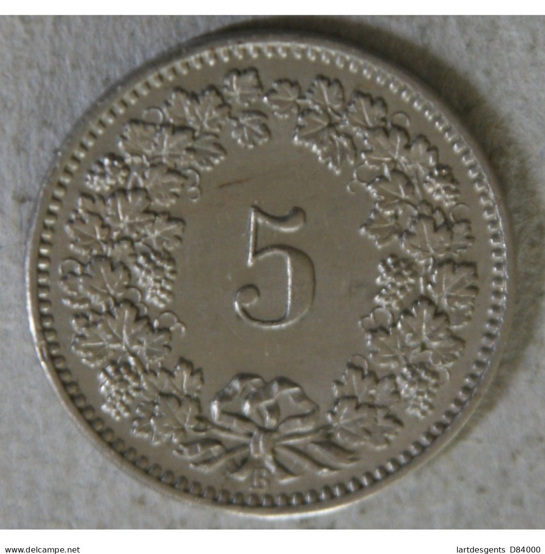 Suisse -  5 Rappen 1883 B TTB+ - Altri & Non Classificati