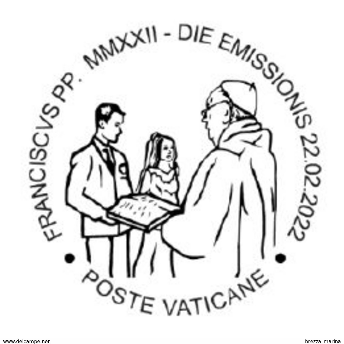 Nuovo - MNH - VATICANO - 2022 - Pontificato Di Papa Francesco MMXXII – Anno Della Famiglia - Matrimonio - 1.10 - Ungebraucht