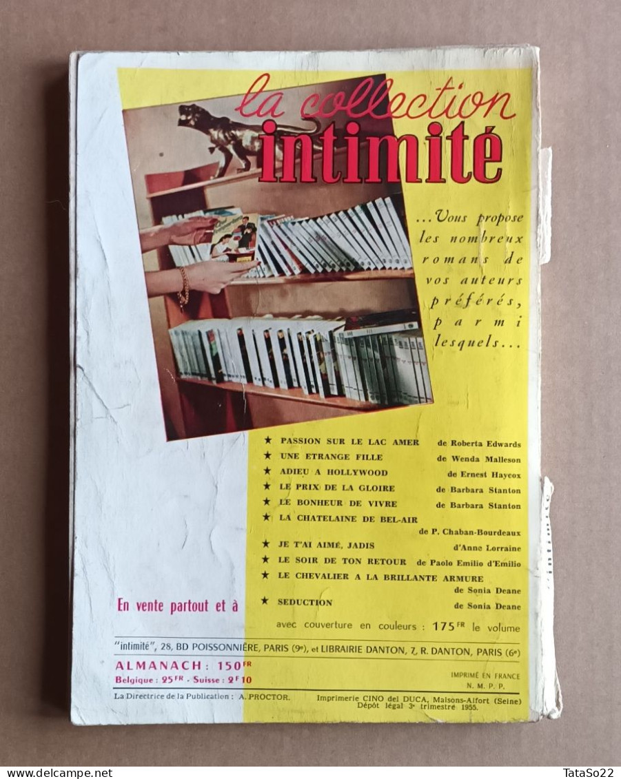 Intimité du foyer - almanach 1956