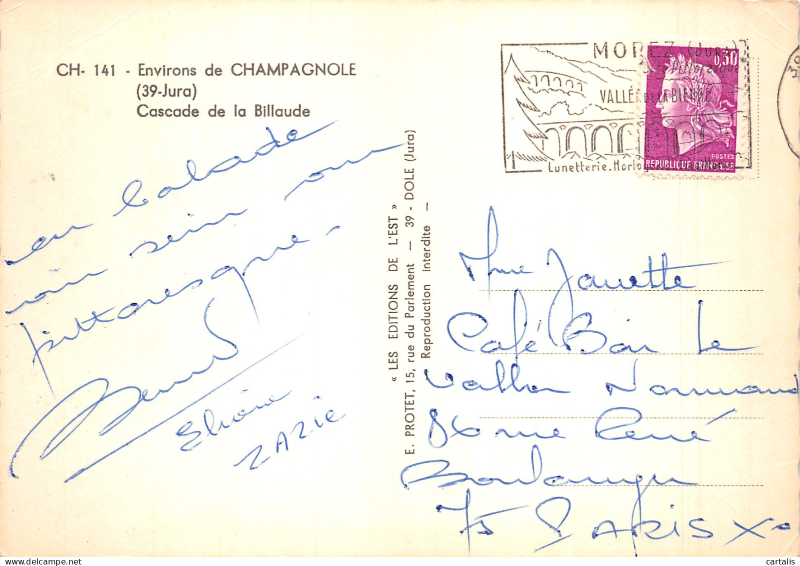 39-CHAMPAGNOLE-N°4280-B/0309 - Champagnole