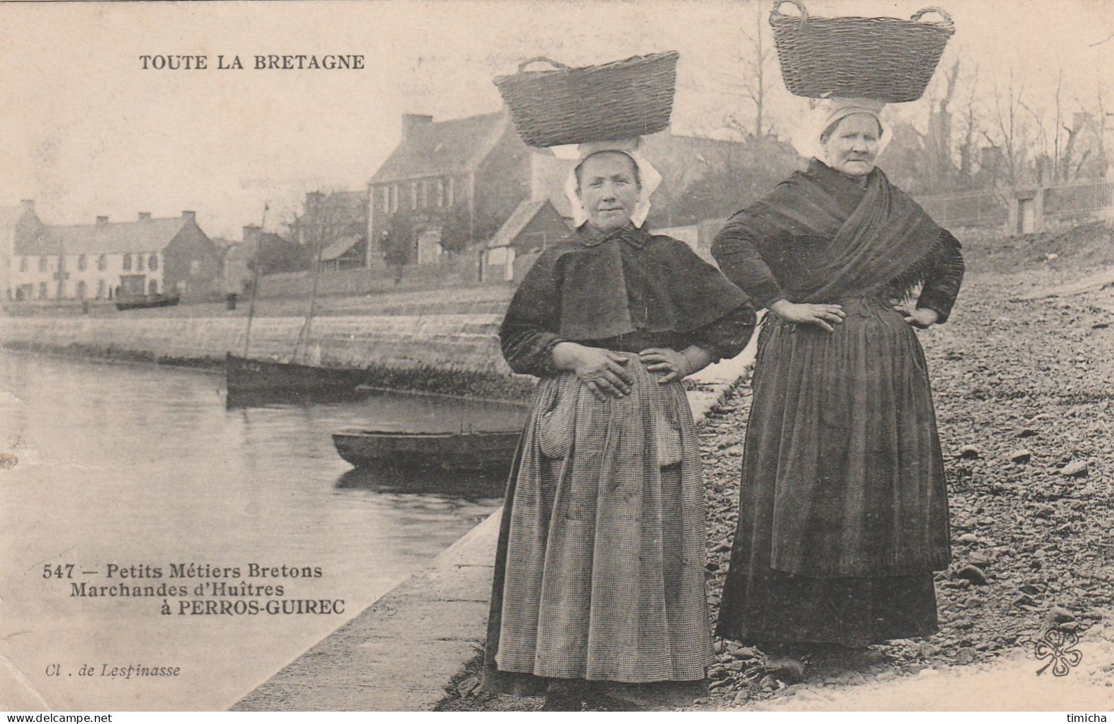 (38)   Petits Métiers Bretons - Marchandes D' Huîtres - Perros-Guirec