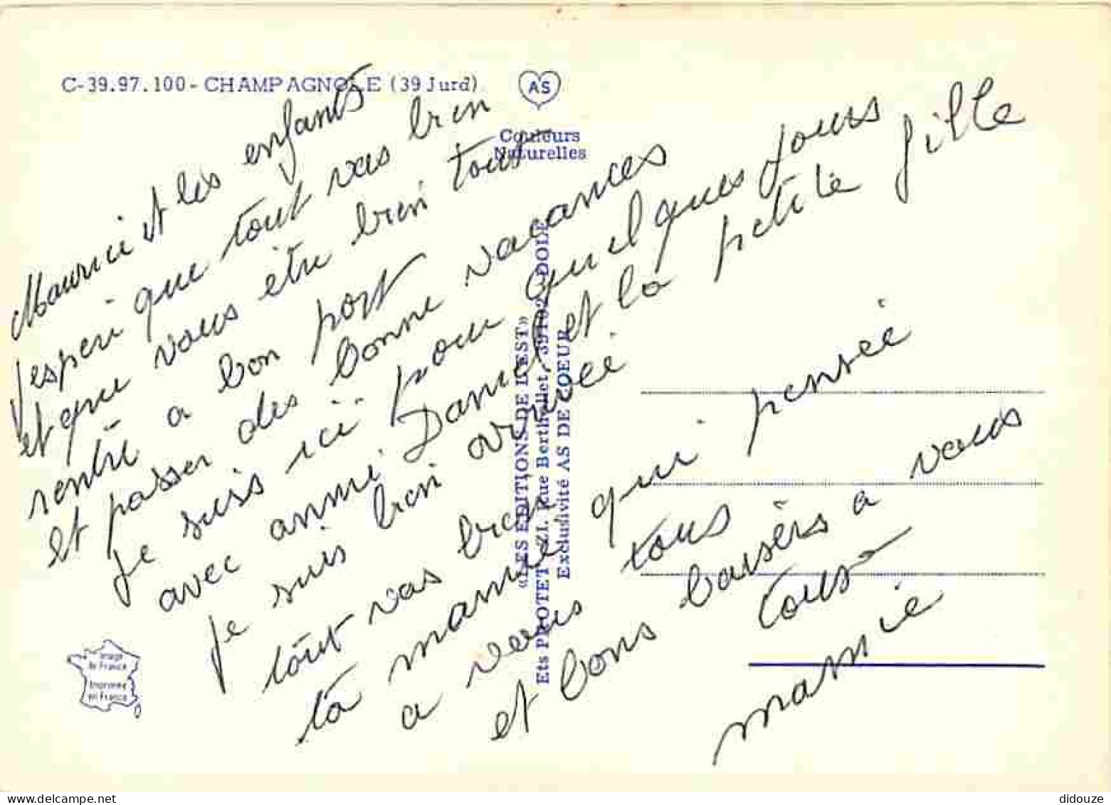 39 - Champagnole - Ses Fontaines Fleuries - Ses Jardins - Multivues - Fleurs - CPM - Voir Scans Recto-Verso - Champagnole