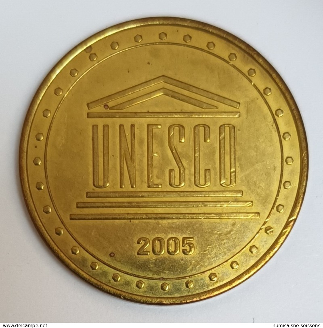 59 - BERGUES - LE BEFFROI - UNESCO - FRANCE MEDAILLE - 2005 - 2005