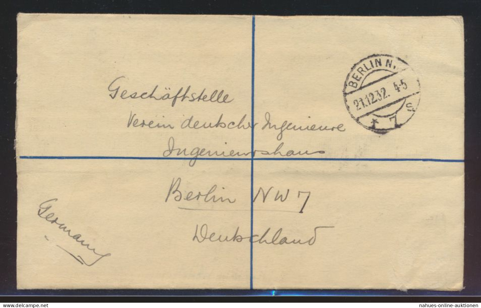 Südafrika Ganzsache 4p King Georg + ZuF Nach Berlin Africa Postal Stationery - Brieven En Documenten