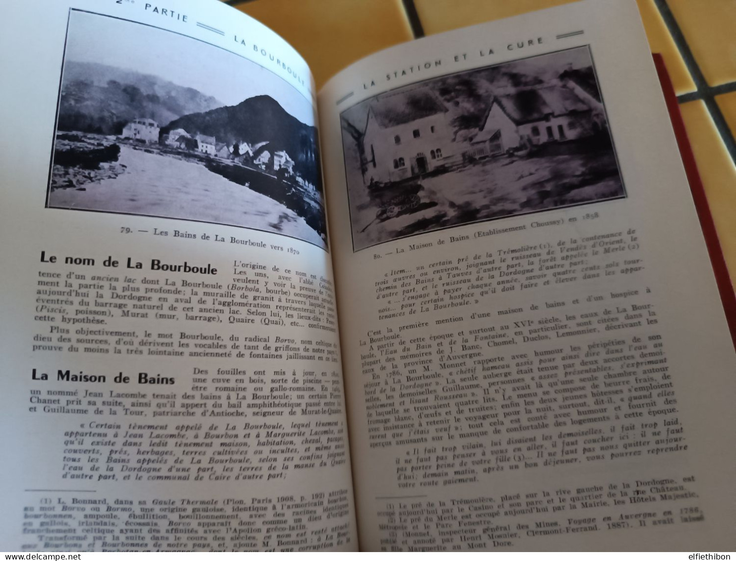 La Bourboule Et L' Auvergne.1950.Guide Cany. Numéro 744/800. Nb. Ill. / Cartes Dépliantes. - Auvergne