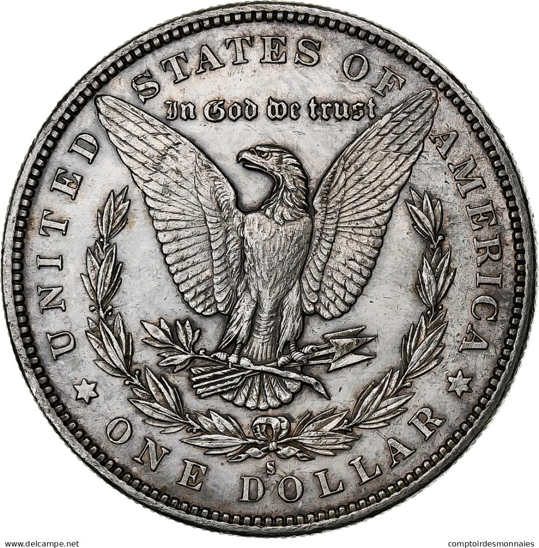 États-Unis, Dollar, Morgan Dollar, 1879, San Francisco, Argent, SUP+, KM:110 - 1878-1921: Morgan