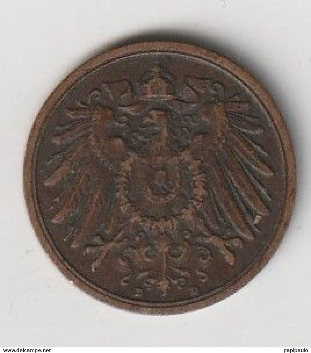 ALLEMAGNE Deutsches Reich 2 Pfennig 1908 - 2 Pfennig