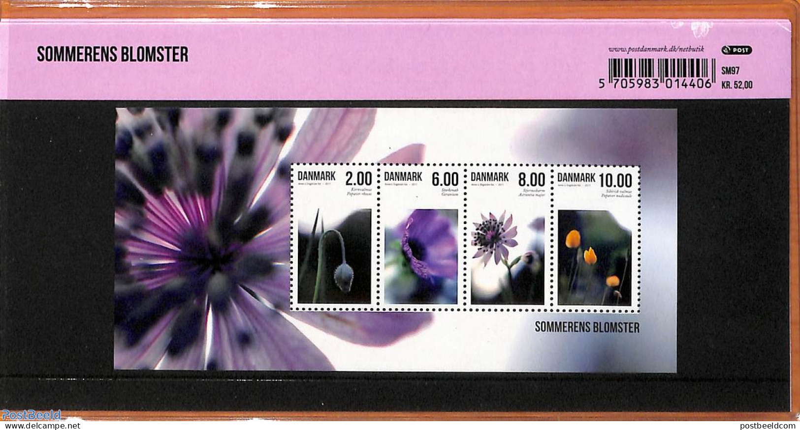 Denmark 2011 Flora, Presentation Pack, Mint NH, Nature - Flowers & Plants - Unused Stamps
