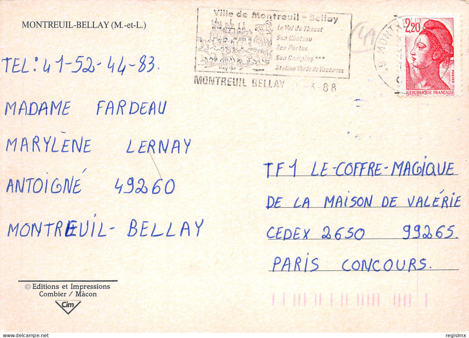49-MONTREUIL BELLAY-N°TB3559-A/0281 - Montreuil Bellay