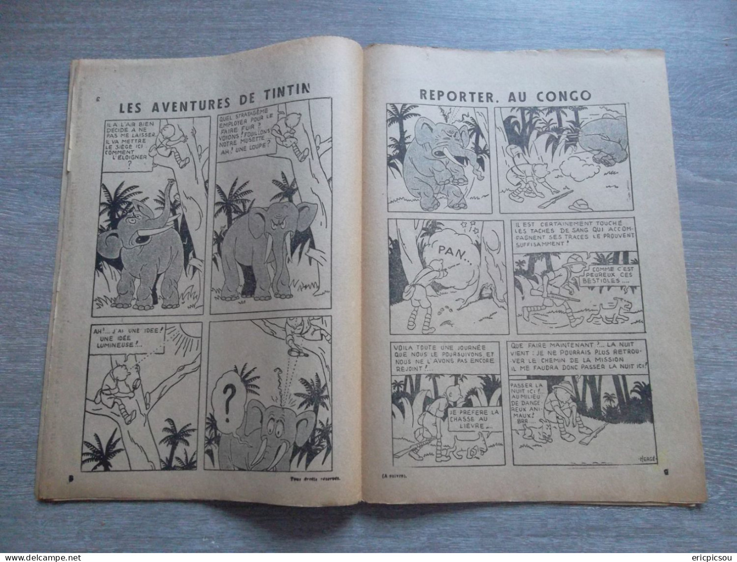 Le Petit Vingtième N5 ( 29 Janvier 1931 )  Réputé Rare - Hergé