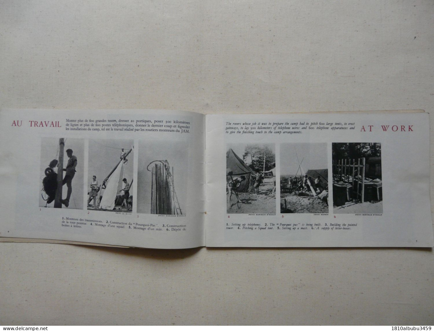 LE JAMBOREE DE LA PAIX - MOISSON 1947 : Broché 72 Pages - Nombreuses Illustrations Et Photos En Noir Et Blanc - Scouting