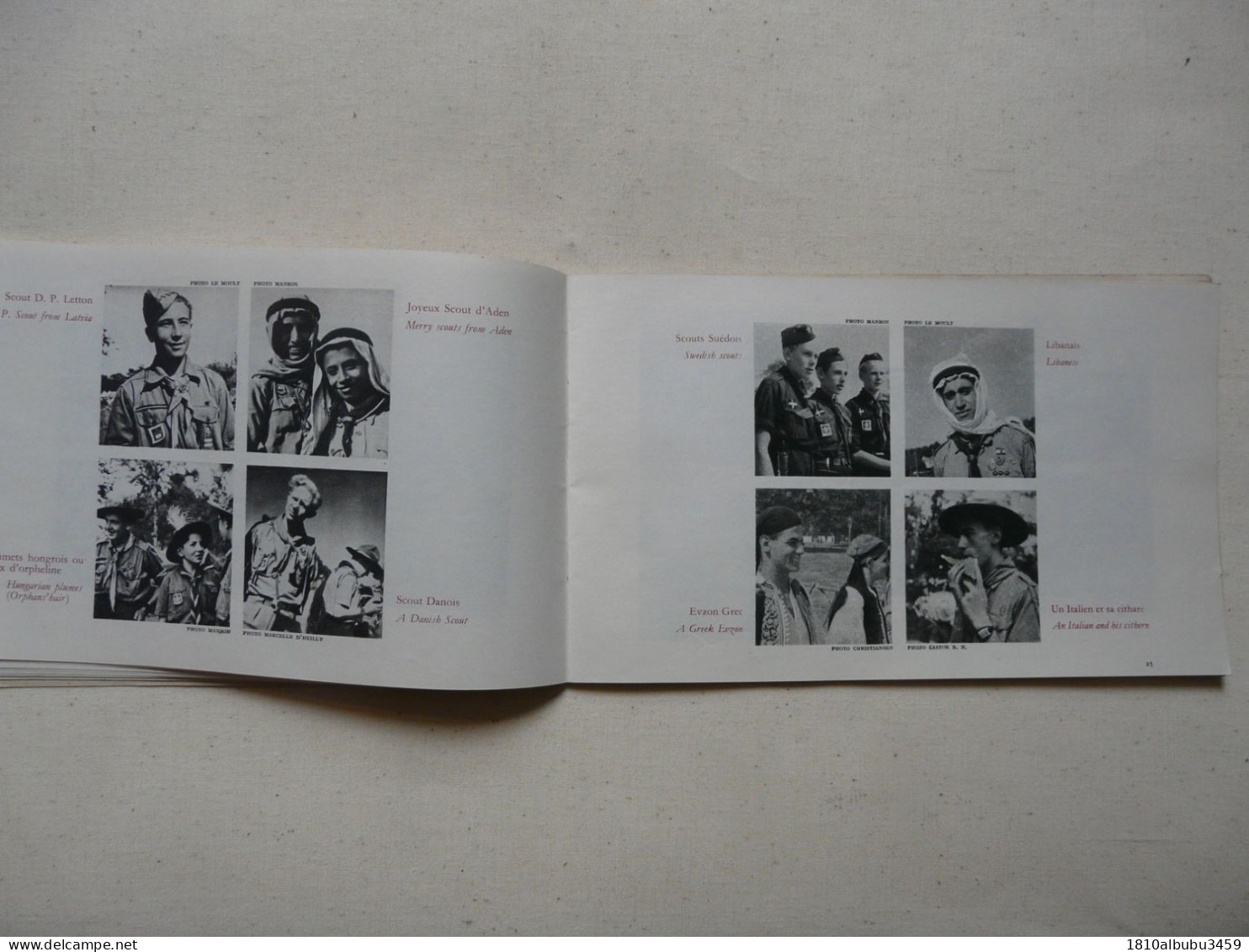 LE JAMBOREE DE LA PAIX - MOISSON 1947 : Broché 72 pages - Nombreuses illustrations et photos en noir et blanc