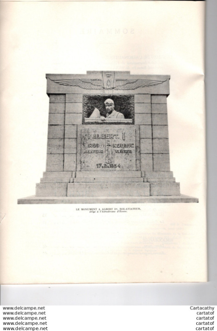 L'ARMEE LA NATION . Revue Belge Du Ministère De La Défense . JUIN 1950 .  LE SALON DE L'AERONAUTIQUE . Voir Sommaire - Francese