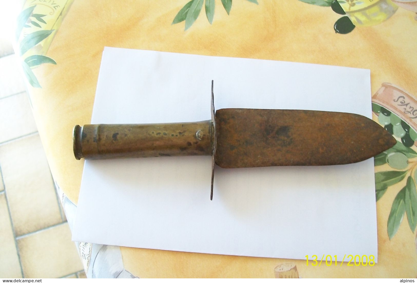 Ancien Couteau Ou Poignard - Knives/Swords