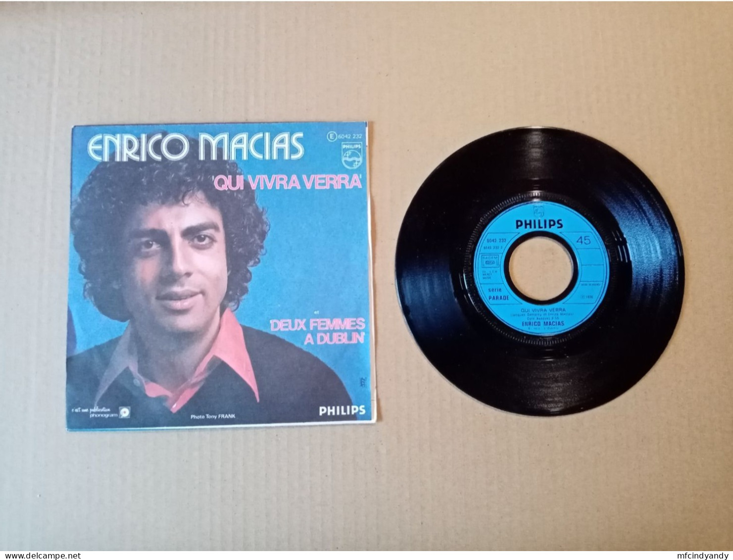 Vinyle 45T  Enrico Macias -  Deux Femmes A Dublin - Otros - Canción Francesa