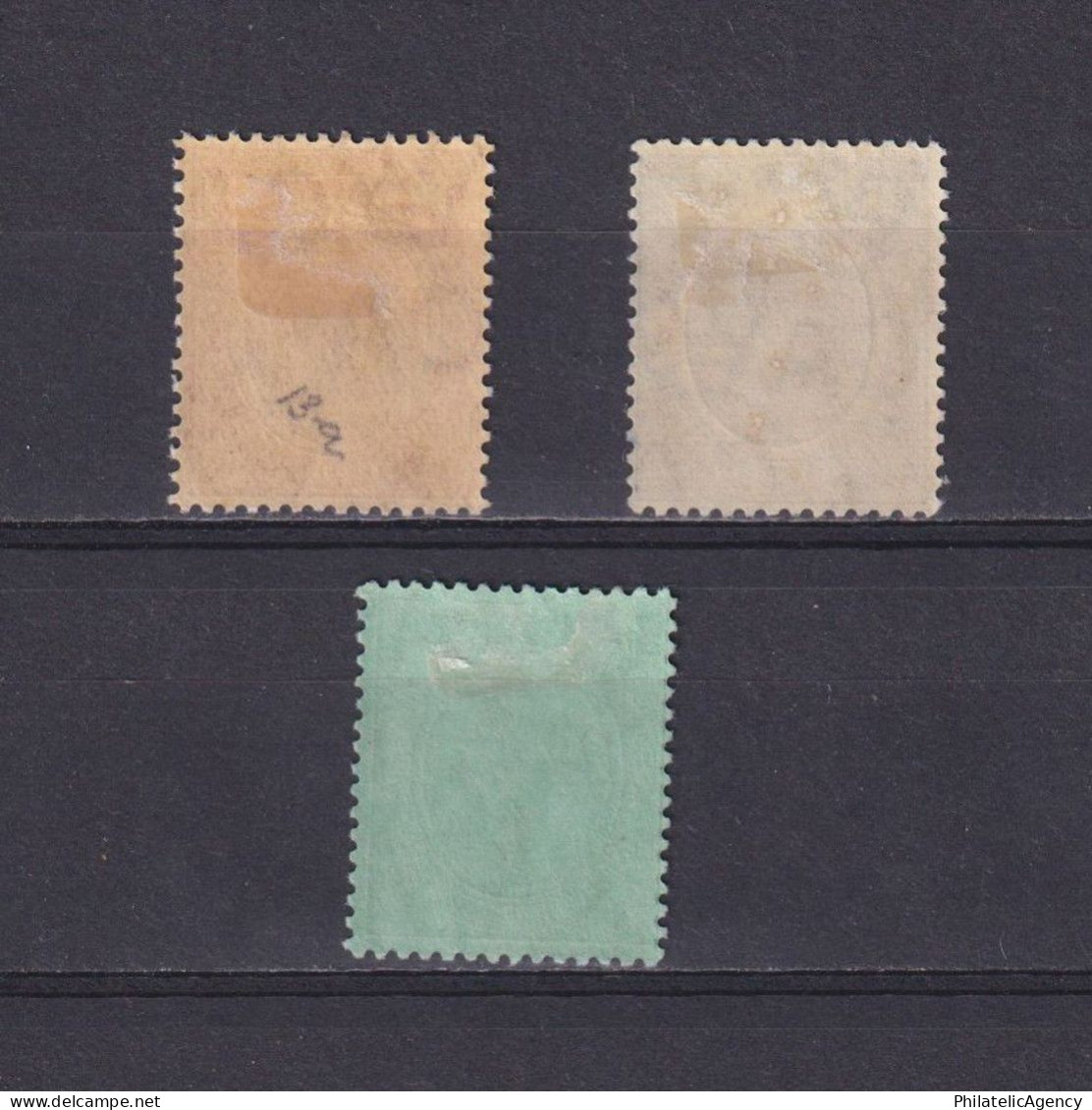 NYASALAND 1913, SG# 85-93, Wmk Mult Crown  CA, Part Set, KGV, MH - Nyassaland (1907-1953)
