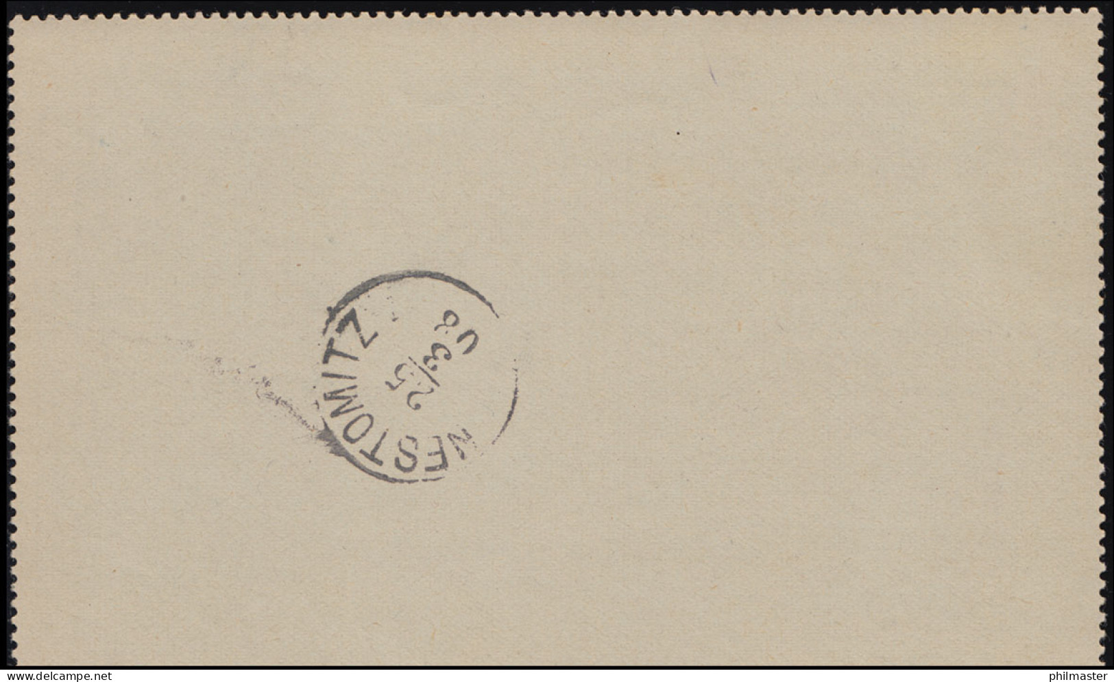 Österreich Kartenbrief K 45 LINZ 2 - 24.3.1908 Nach NESTOMITZ 25.3.08 - Andere & Zonder Classificatie