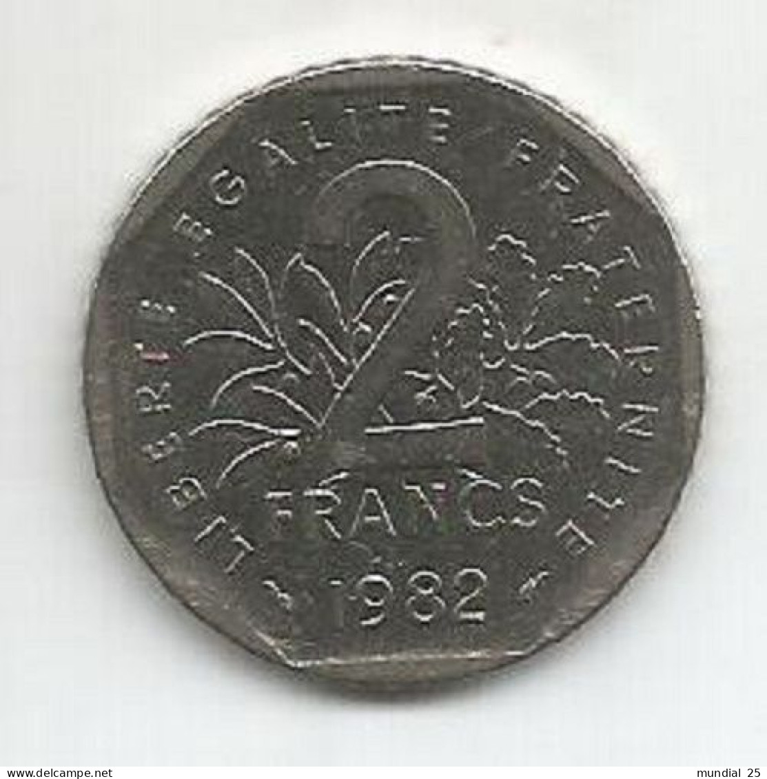 FRANCE 2 FRANCS 1982 - 2 Francs