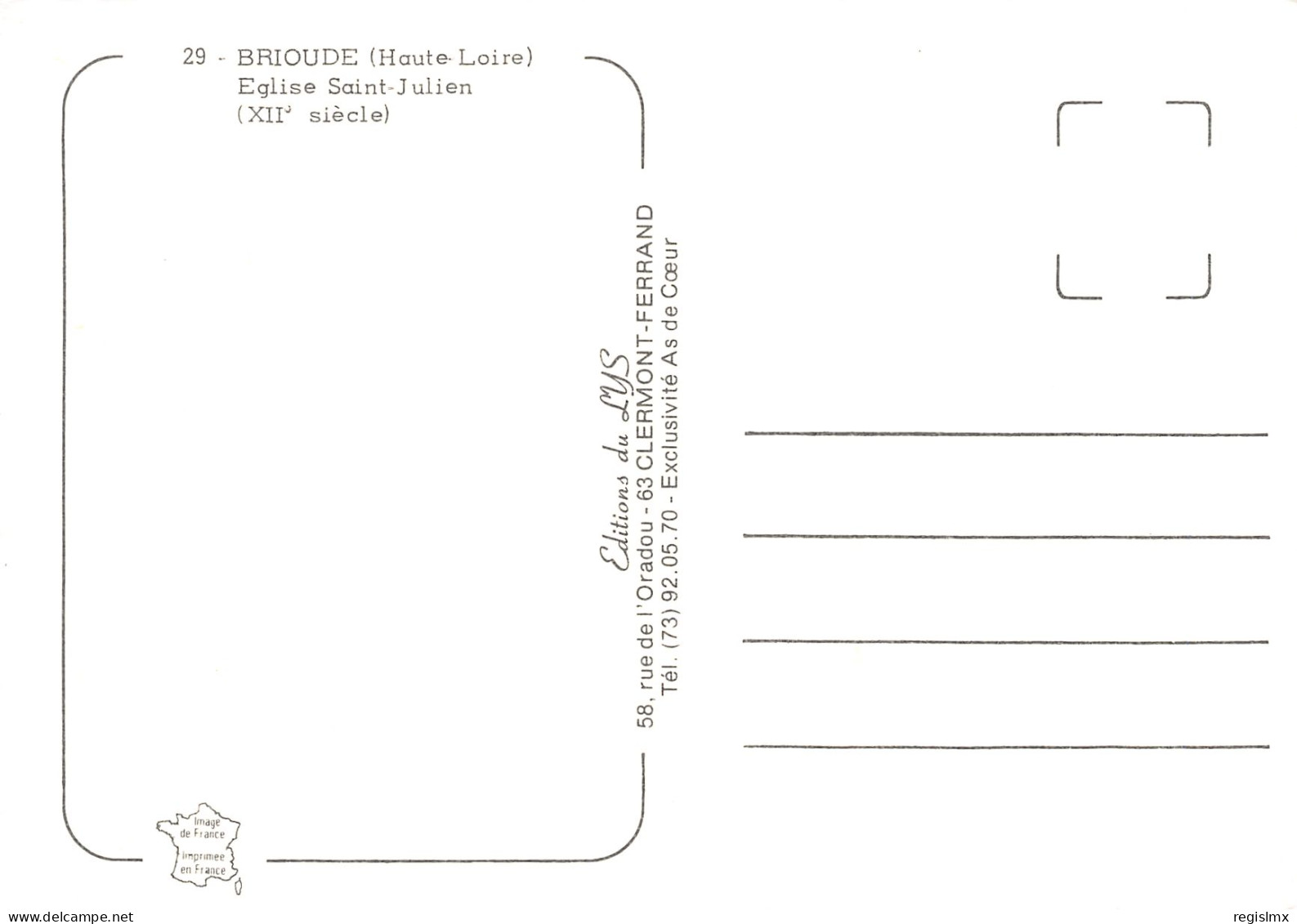 43-BRIOUDE-N°TB3593-D/0349 - Brioude