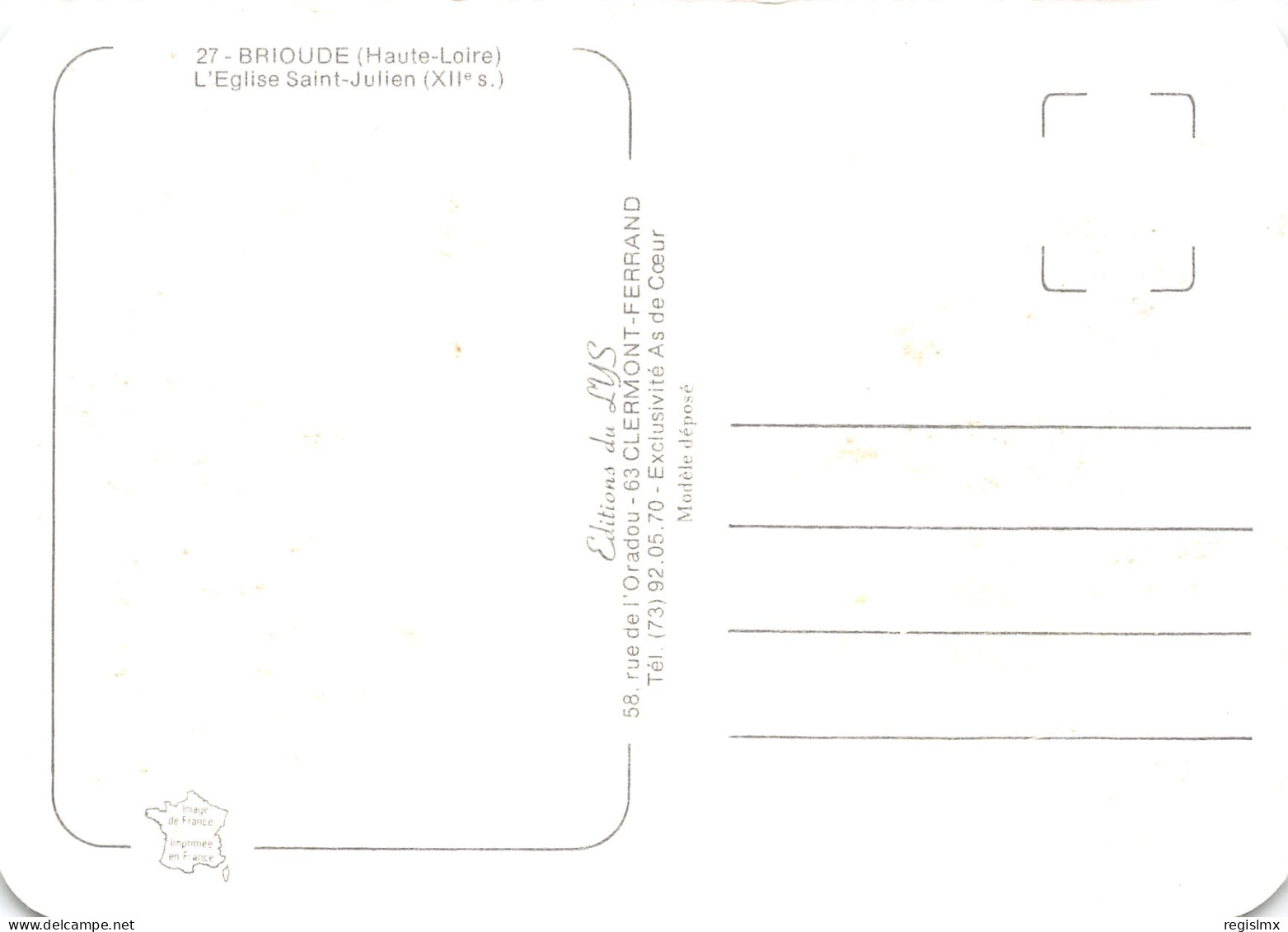 43-BRIOUDE-N°TB3593-D/0319 - Brioude