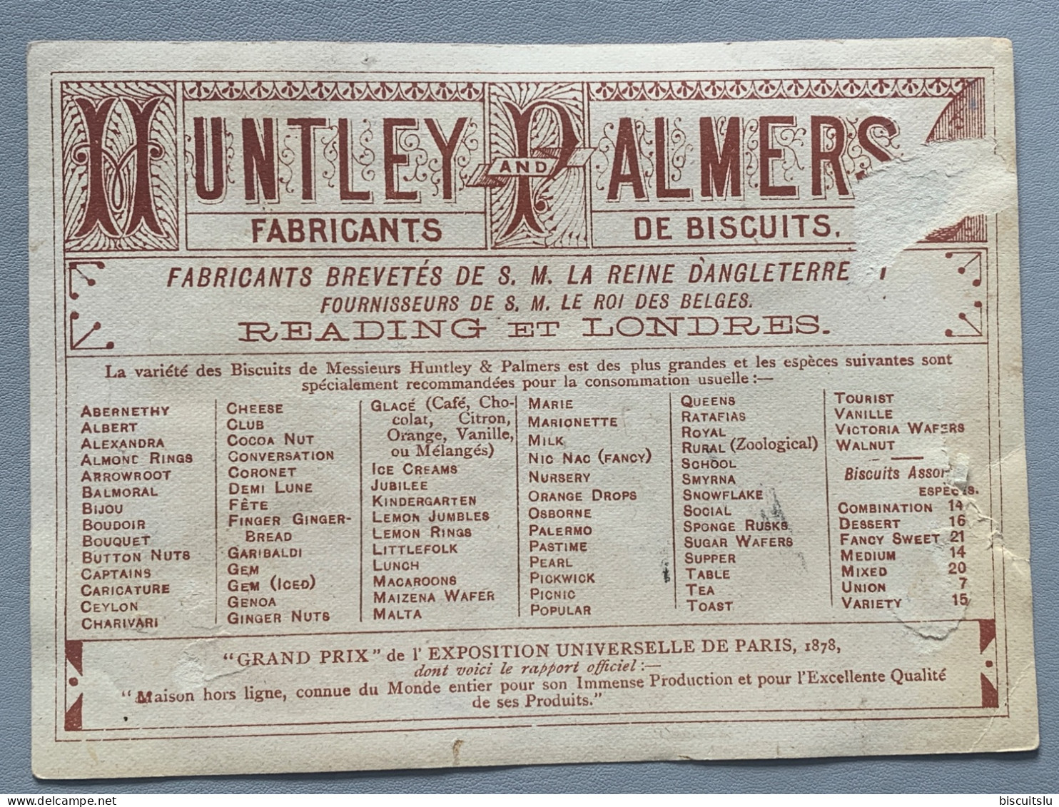 Chromo HUNTLEY & PALMER - Circa 1878 The Wedding Breakfast - Other & Unclassified