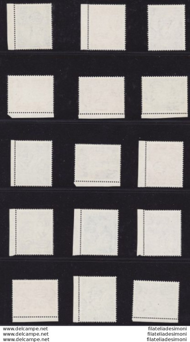 1954-61 SEYCHELLES, Stanley Gibbons N. 174/188 - Serie Di 19 - MNH** - Sonstige & Ohne Zuordnung