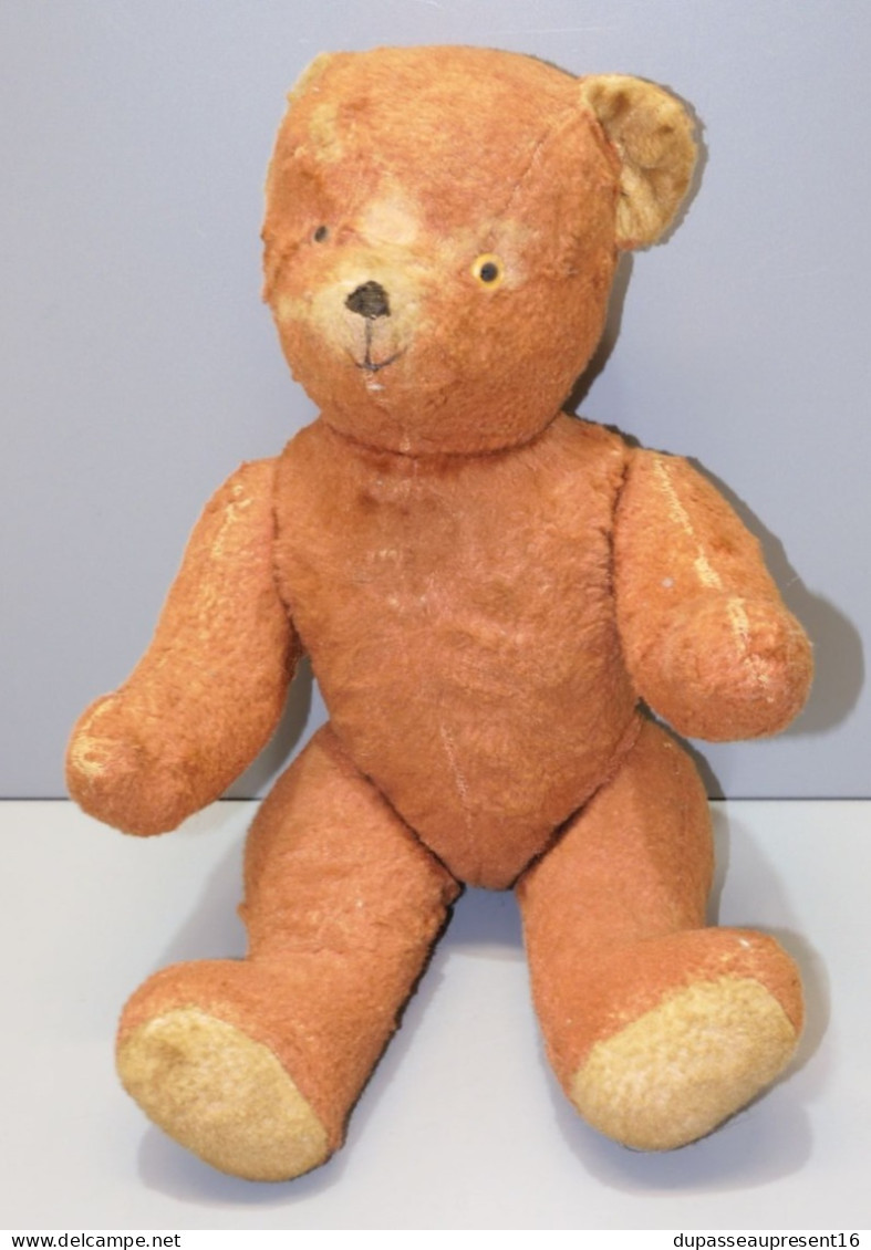 -ANCIEN NOUNOURS PELUCHE ANCIENNE TEDDY BEAR COLLECTION JOUET ANCIEN    E