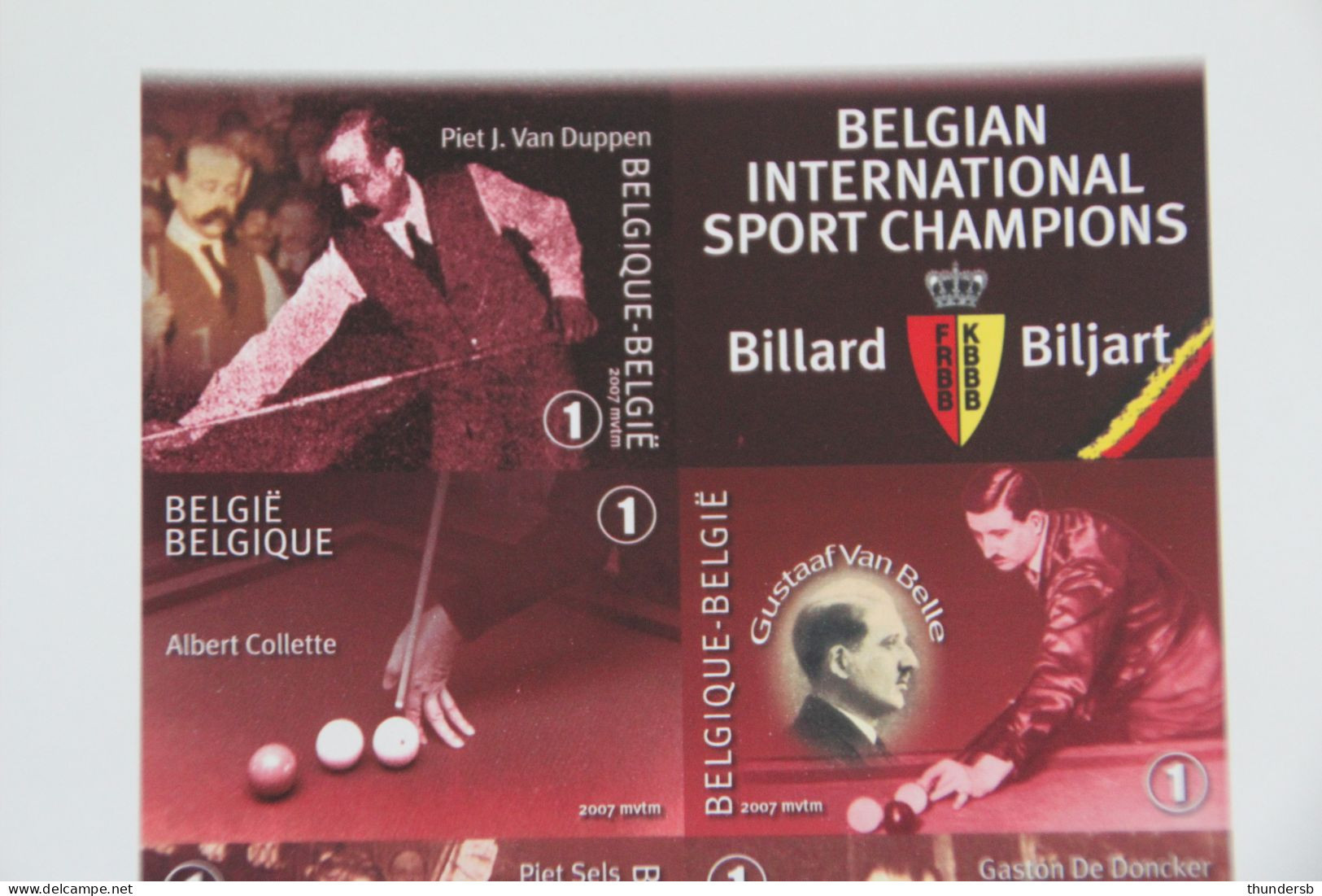 BL149 'Biljart' - Ongetand - Côte: 50 Euro - 2001-…