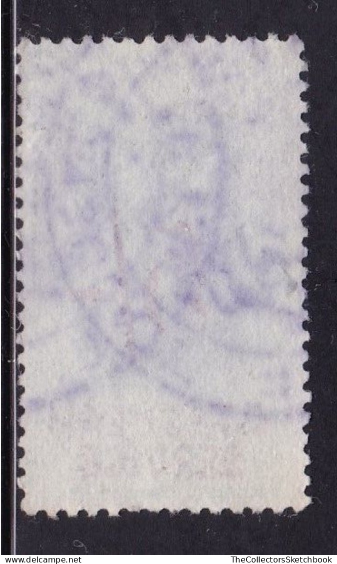 GB Fiscal/ Revenue Stamp.  QV Consular Service 5/- Green And Violet Good Used. Barefoot 45 - Revenue Stamps