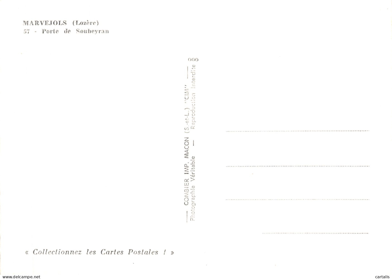 48-MARVEJOLS-N°C-4333-B/0393 - Marvejols