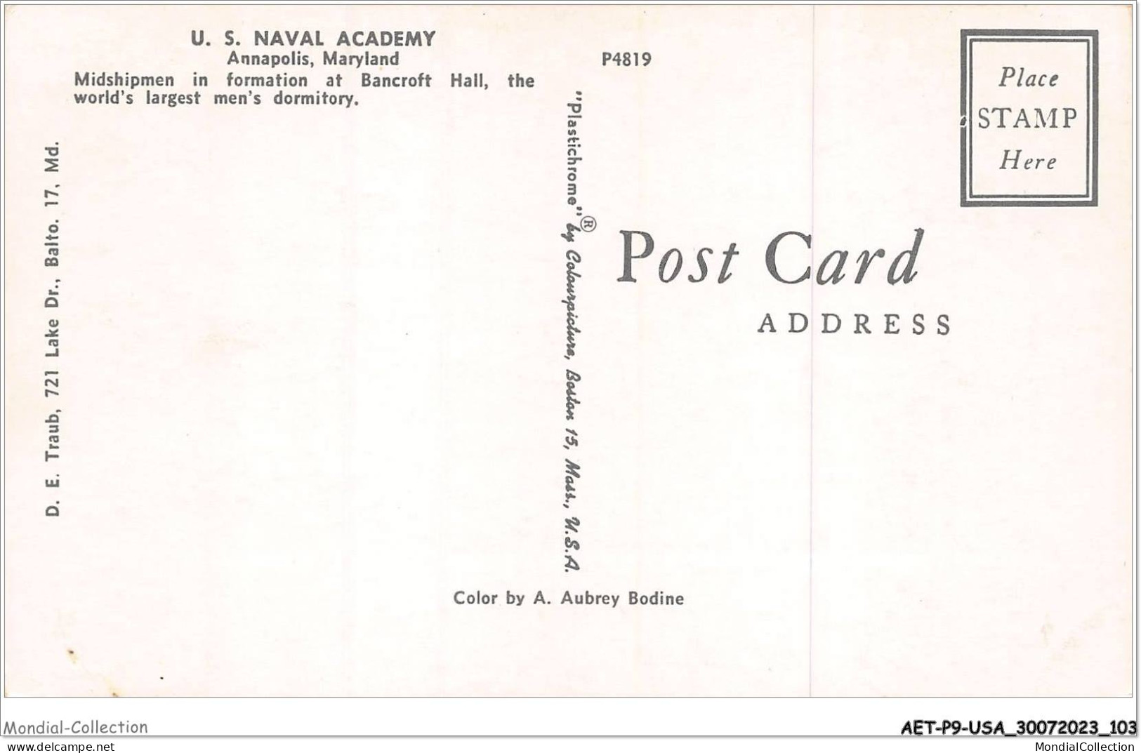 AETP9-USA-0740 - ANNAPOLIS - MARYLAND - U S Naval Academy - Annapolis