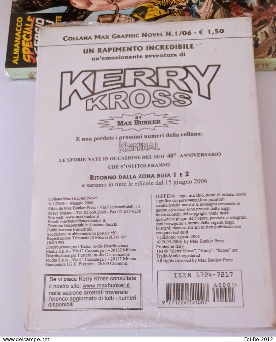 Kerry Kross N 1 Max Bunker In Blister - Prime Edizioni