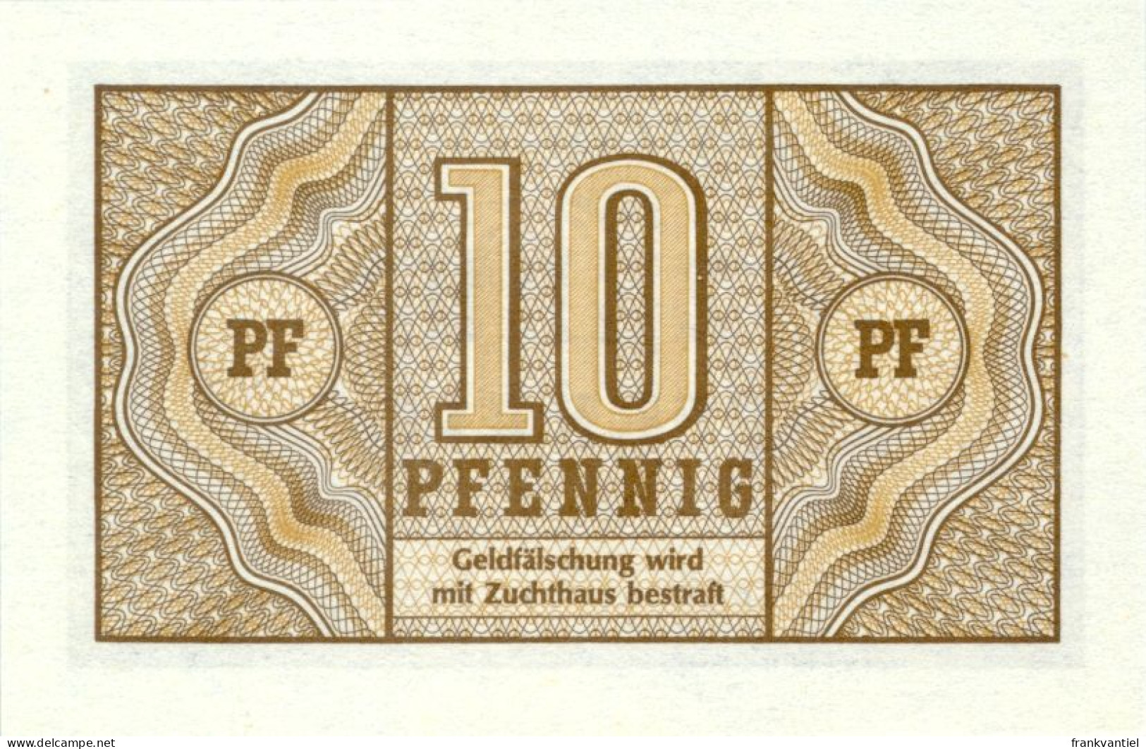Germany / Deutschland P-26 10 Pfennig Bundeskassenschein - [13] Bundeskassenschein