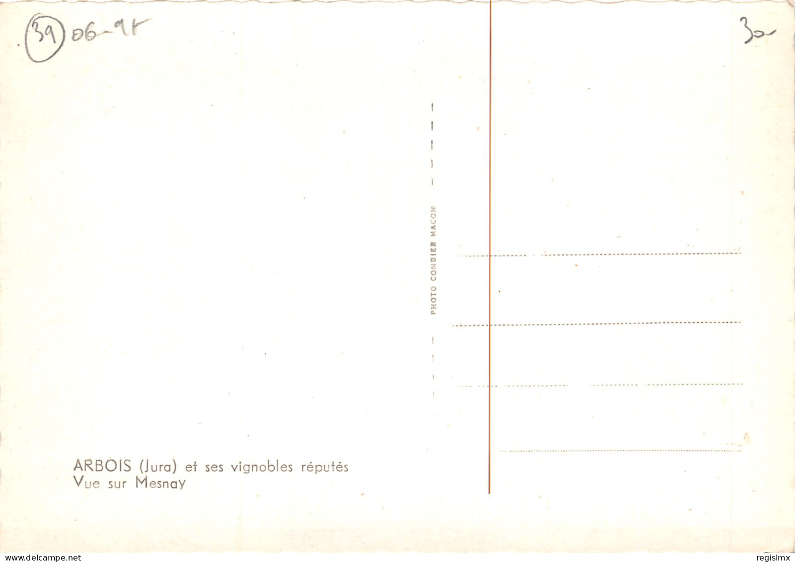 39-ARBOIS-N°T206-A/0275 - Arbois