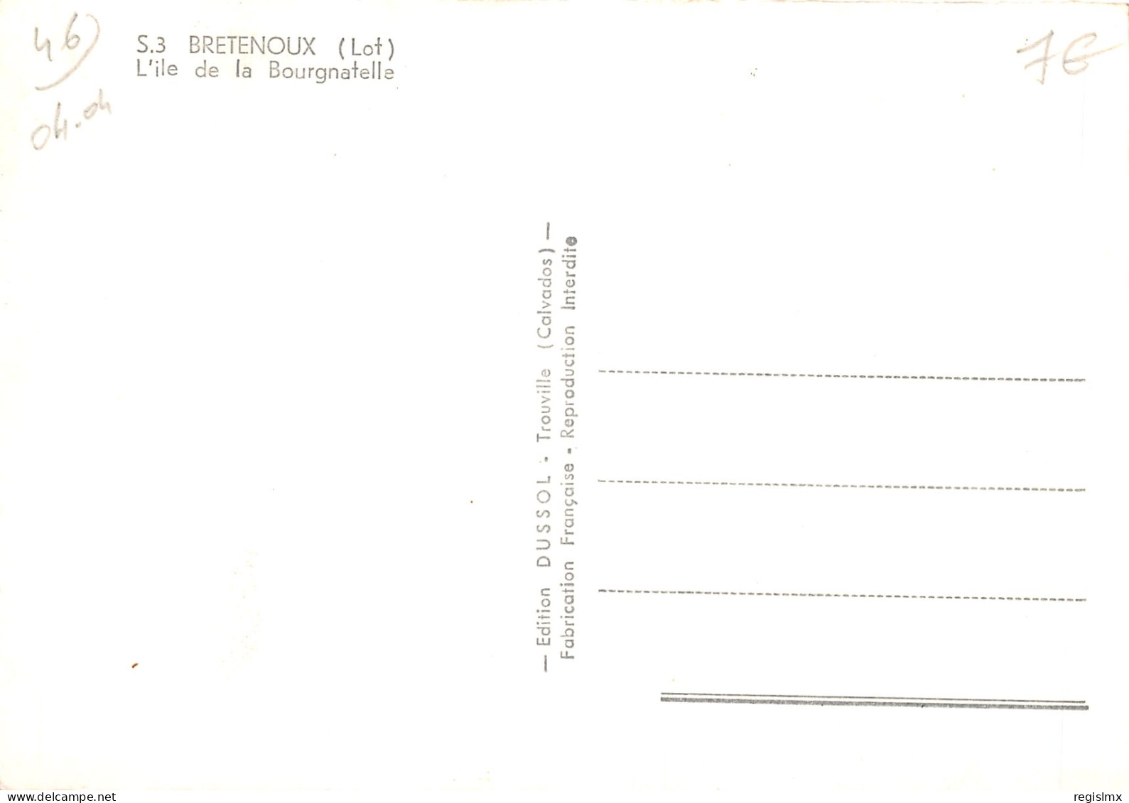 46-BRETENOUX-N°T206-D/0357 - Bretenoux