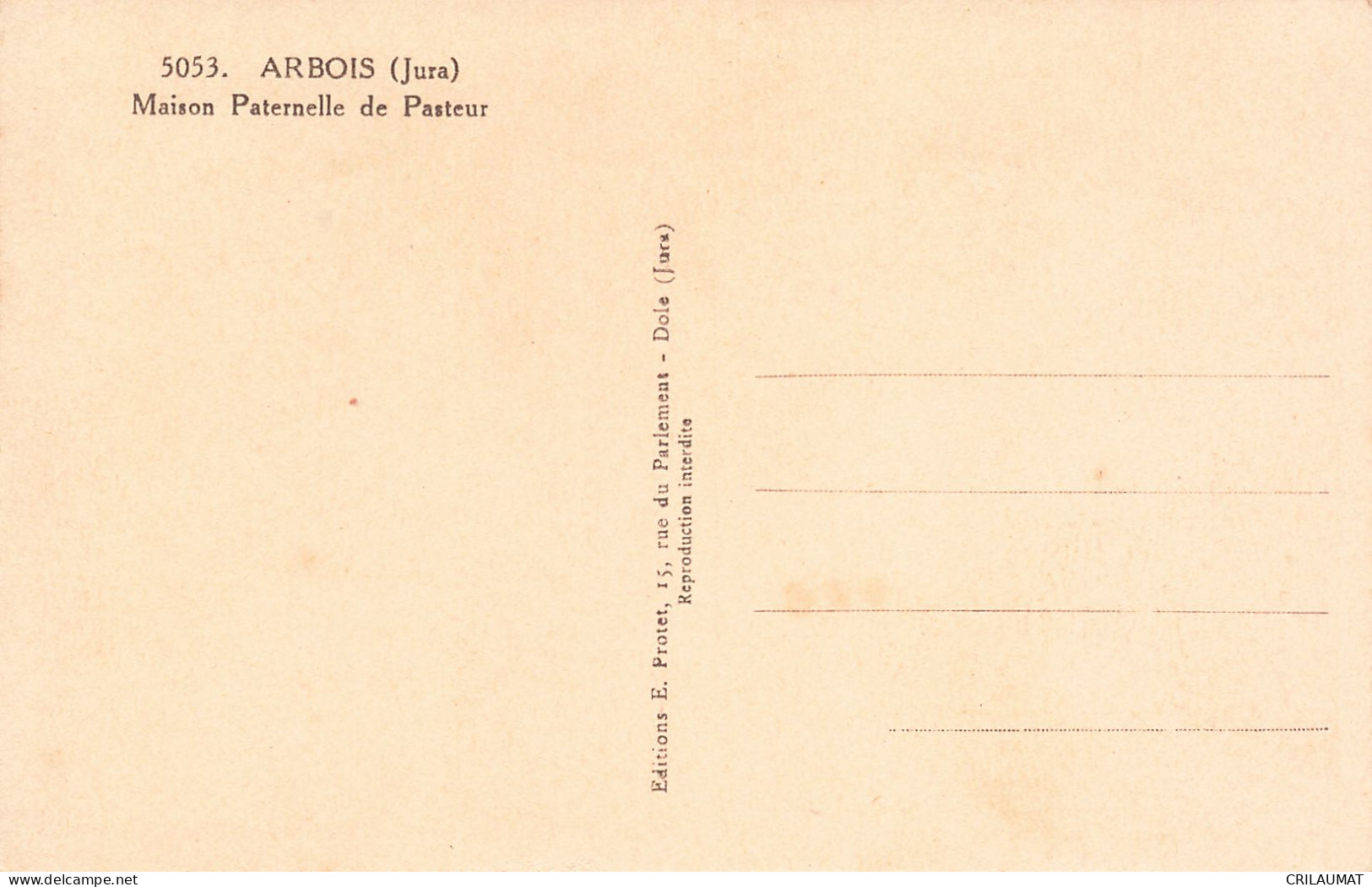 39-ARBOIS-N°T5258-A/0315 - Arbois