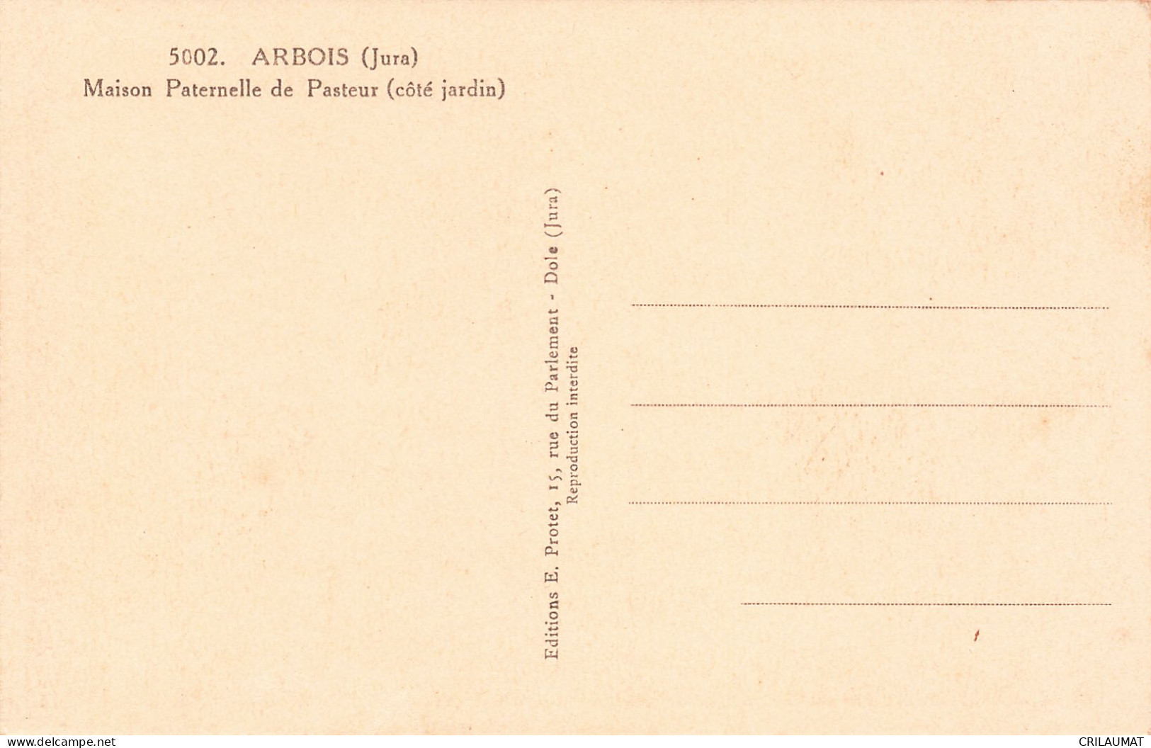 39-ARBOIS-N°T5258-A/0313 - Arbois
